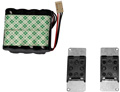 Zubeh�r Telefonfernsteuerung Mini-SMS / NiMH Akku Pack, Hutschienen-Montageset