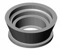 Industrie Prozessw�rme Badw�rmer Rotkappe Haltemanschette HM